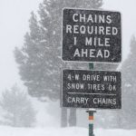 Do You Need Snow Chains In California? Laws And Advice   California Chain Control Map