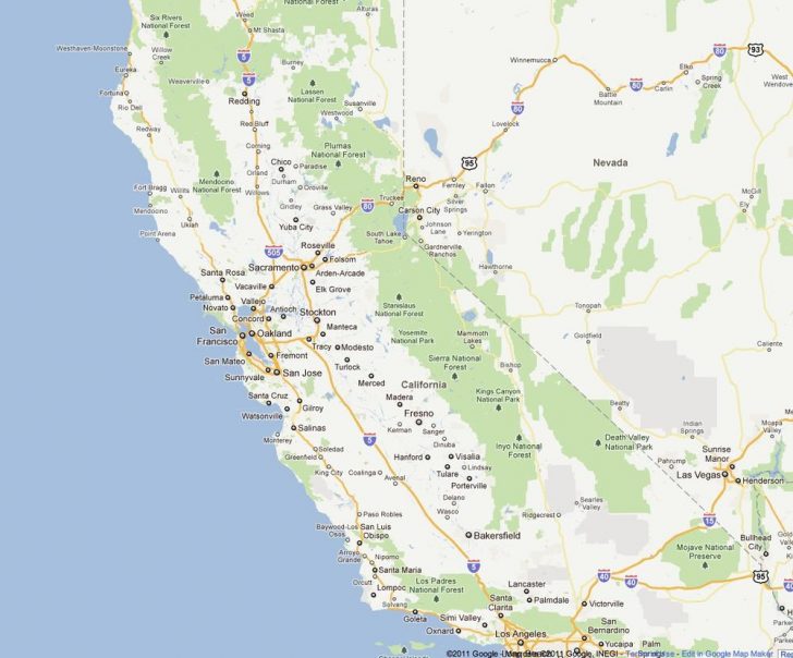 Los Angeles California Google Maps
