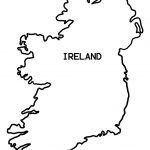 Drawing Ireland Map Outline 52 For Your Free Online With Ireland Map   Printable Black And White Map Of Ireland