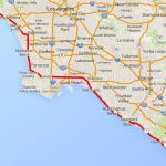 Drive The Pacific Coast Highway In Southern California   California Pacific Coast Highway Map