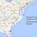 Driving From New York To Florida – A Step By Step Itinerary | Kids   Florida Road Trip Map