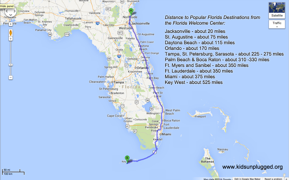 Driving From New York To Florida – A Step-By-Step Itinerary | Kids - Map Of I 95 From Nj To Florida