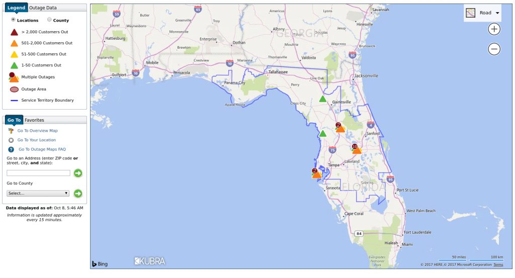 Duke Energy Florida - Kubra - Duke Energy Florida Coverage Map ...