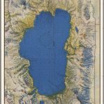 E.r. Smith Map Of Lake Tahoe & Vicinity   David Rumsey Historical   Printable Map Of Lake Tahoe