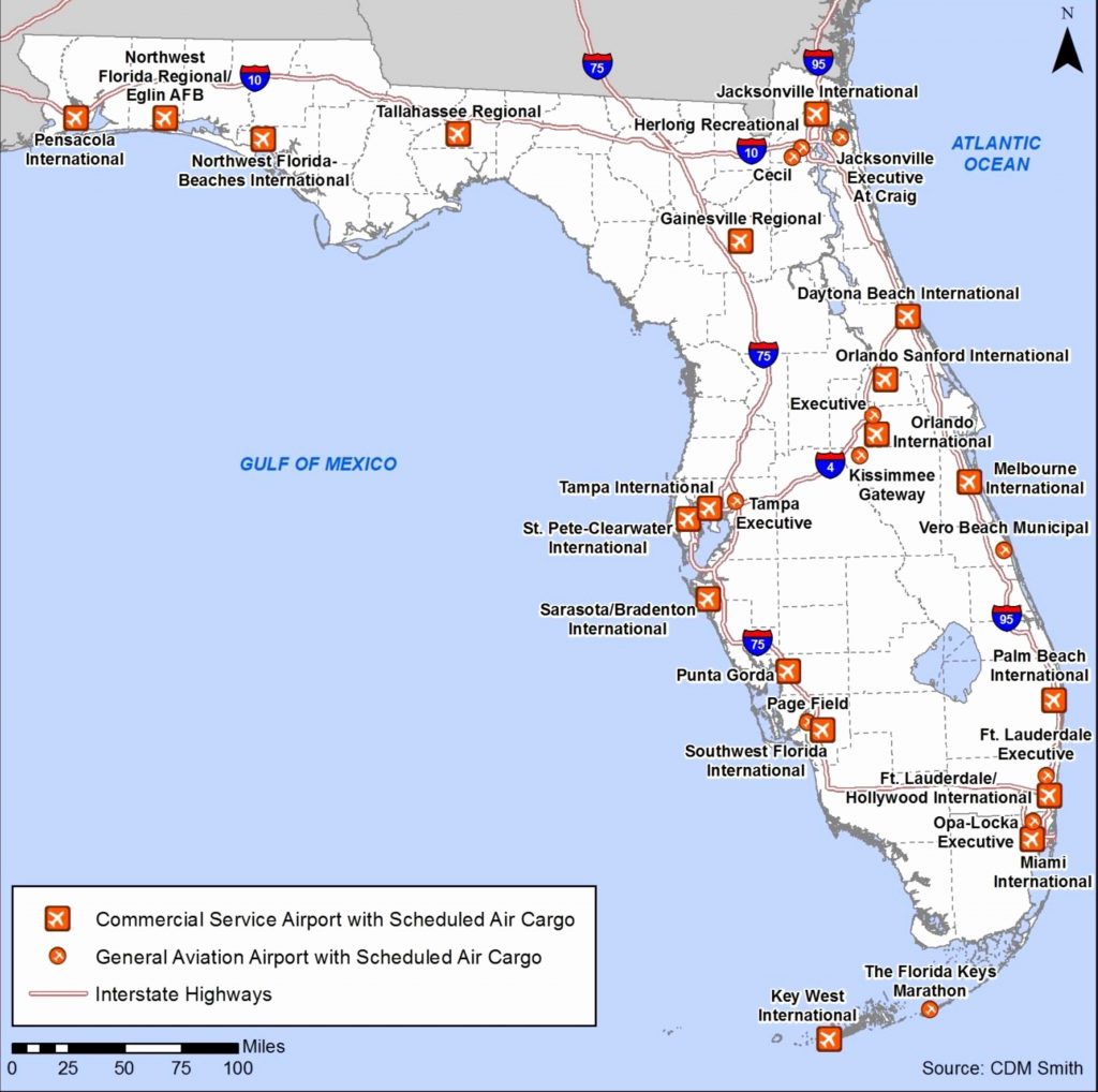 Map Of Florida West Coast Beaches - Printable Maps