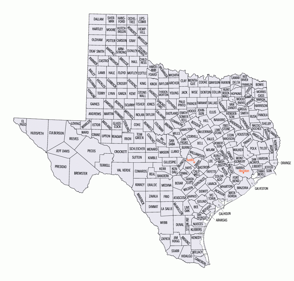 East Texas Maps, Maps Of East Texas Counties, List Of Texas Counties - Carthage Texas Map