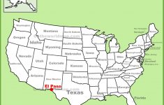 El Paso Location On The U.s. Map - Where Is El Paso Texas On The Map