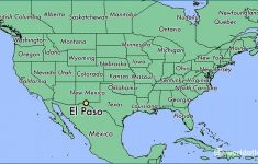 El Paso, Texas) Carte - Carte De El Paso, Texas (Texas - Usa) - Where Is El Paso Texas On The Map