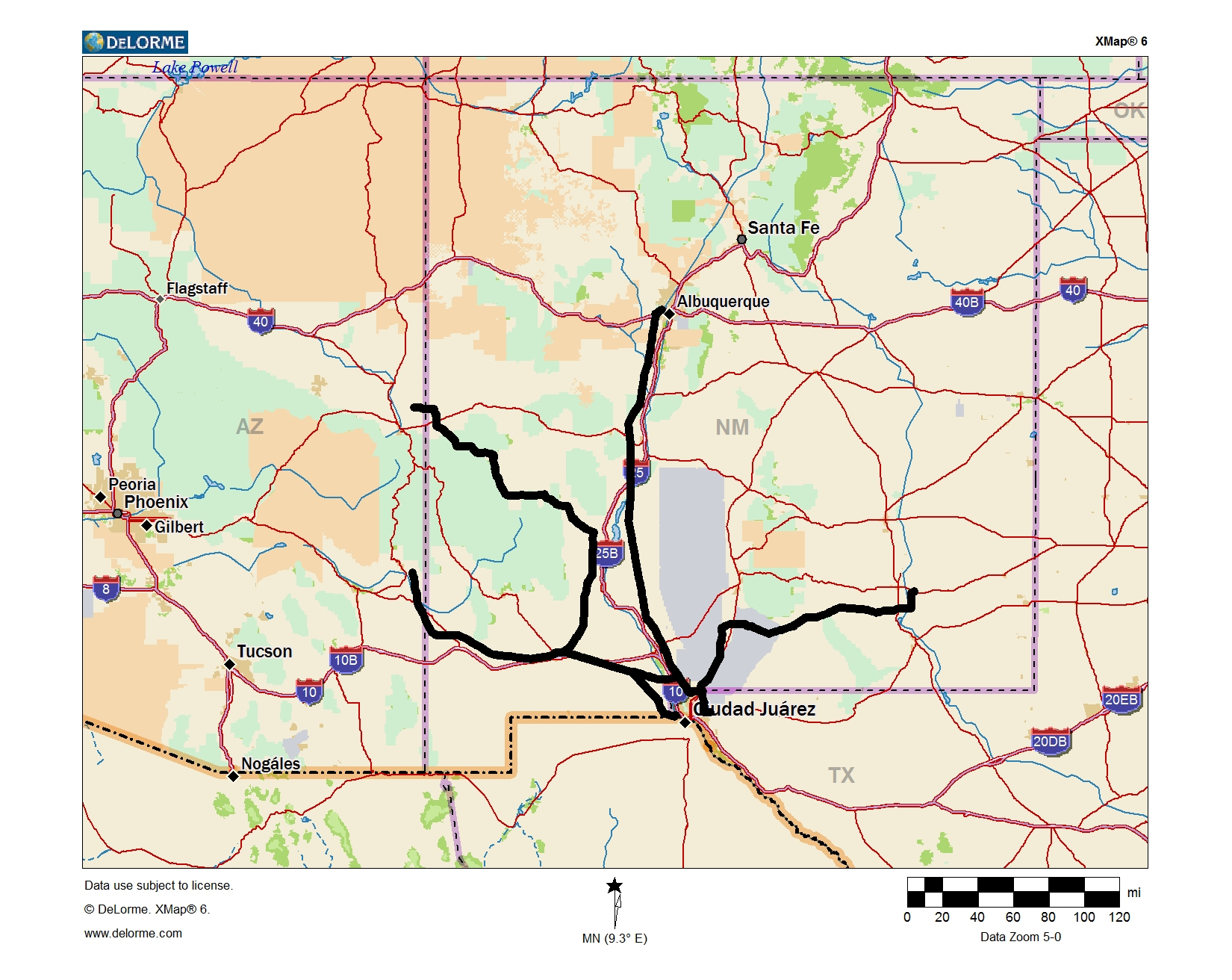 Electricity For West Texas And Southern New Mexico | El Paso - Electric Transmission Lines Map Texas