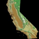 Elevation Map Of California, Usa   Mapsroom | Mapsroom   California Topographic Map Elevations
