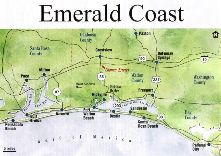 Emerald Coast Condo Buyer Cash Offer For Condos Emerald Coast Florida Map 768x544 