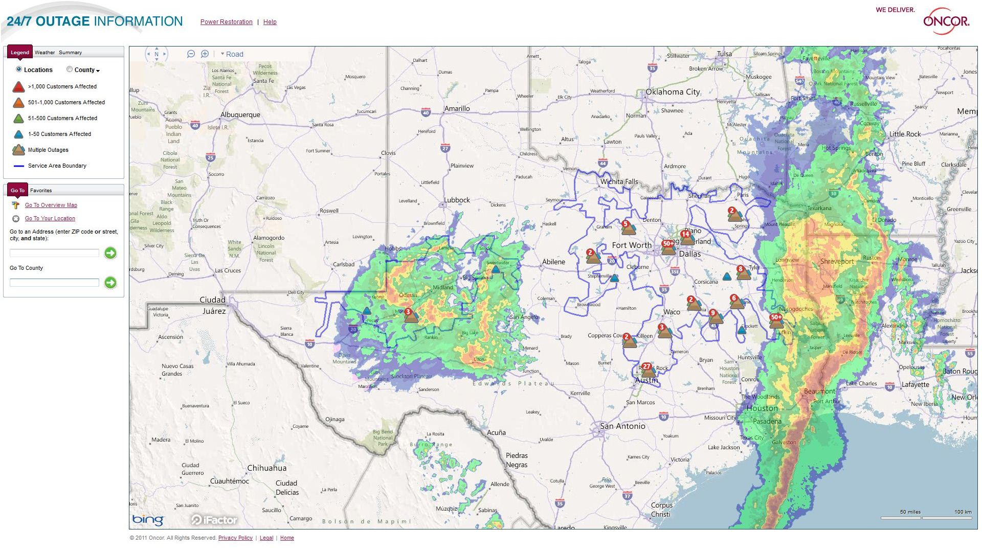 English What Does The “Cause” Field In The Outage Information Box Mean? - Power Outage Map Texas