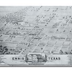 Ennis City Map   Ennis Texas • Mappery | Genealogy | Ennis Texas   Ennis Texas Map