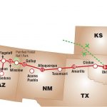 Entire Route 66 Map   Start To Finish | Route 66 | Pinterest | Route   Free Printable Route 66 Map