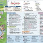 Epcot Food And Wine Festival Map 2018   Epcot Florida Map