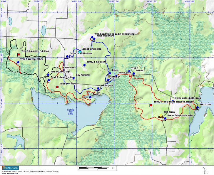 Equestrian Trails - Texas Wma Map - Printable Maps