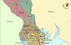 Escambia County Map, Florida - Florida Airparks Map