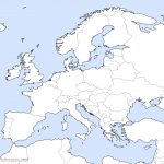 Europe Outline Maps  Freeworldmaps   Printable Map Of Europe