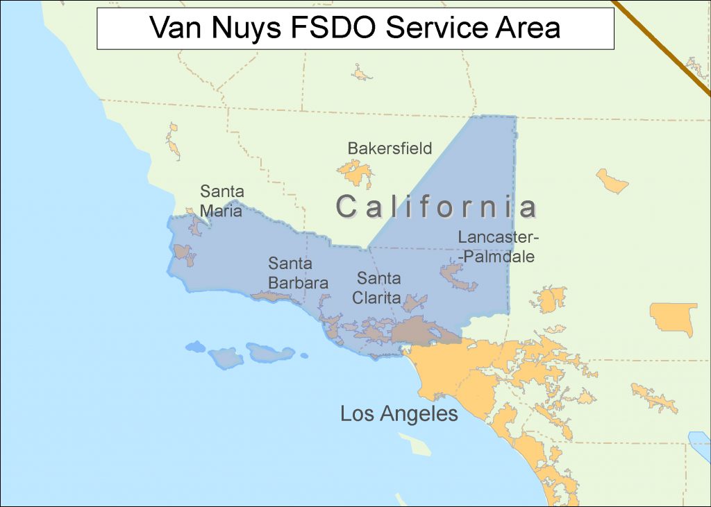 Faa.gov Mobile Van Nuys California Map Printable Maps