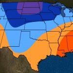 Fall, Early Winter 2018 Temperature Outlook Update: Cold In The   Texas Weather Map Temps