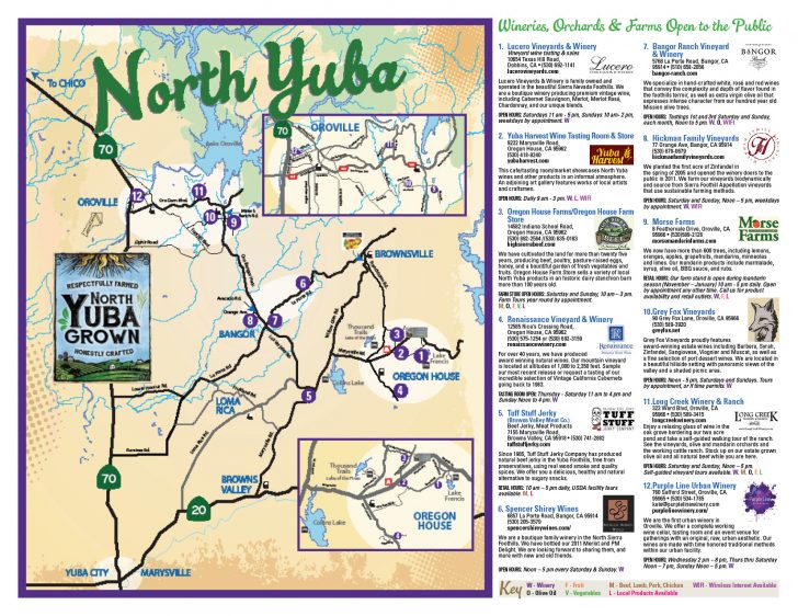 North Texas Wine Trail Map