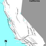 Fault Lines In California Map   Klipy   California Fault Lines Map
