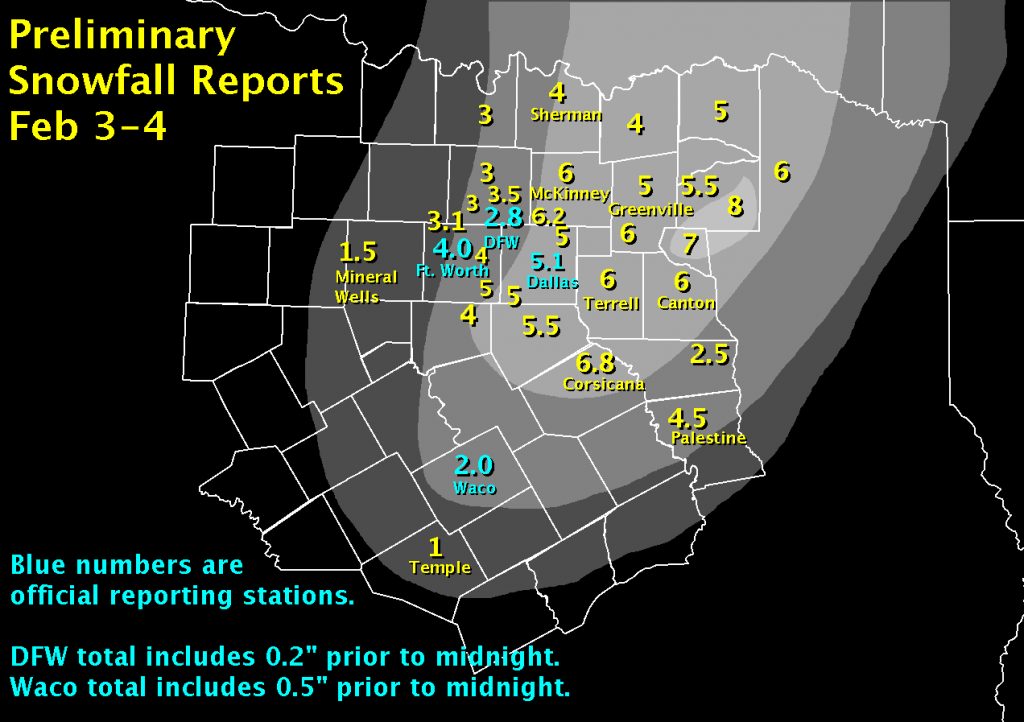 February 2011 Review Waco Texas Weather Map Printable Maps