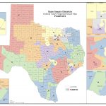 Federal Judges Propose Maps For Texas Legislative Races | The Texas   Texas Congressional Districts Map 2016
