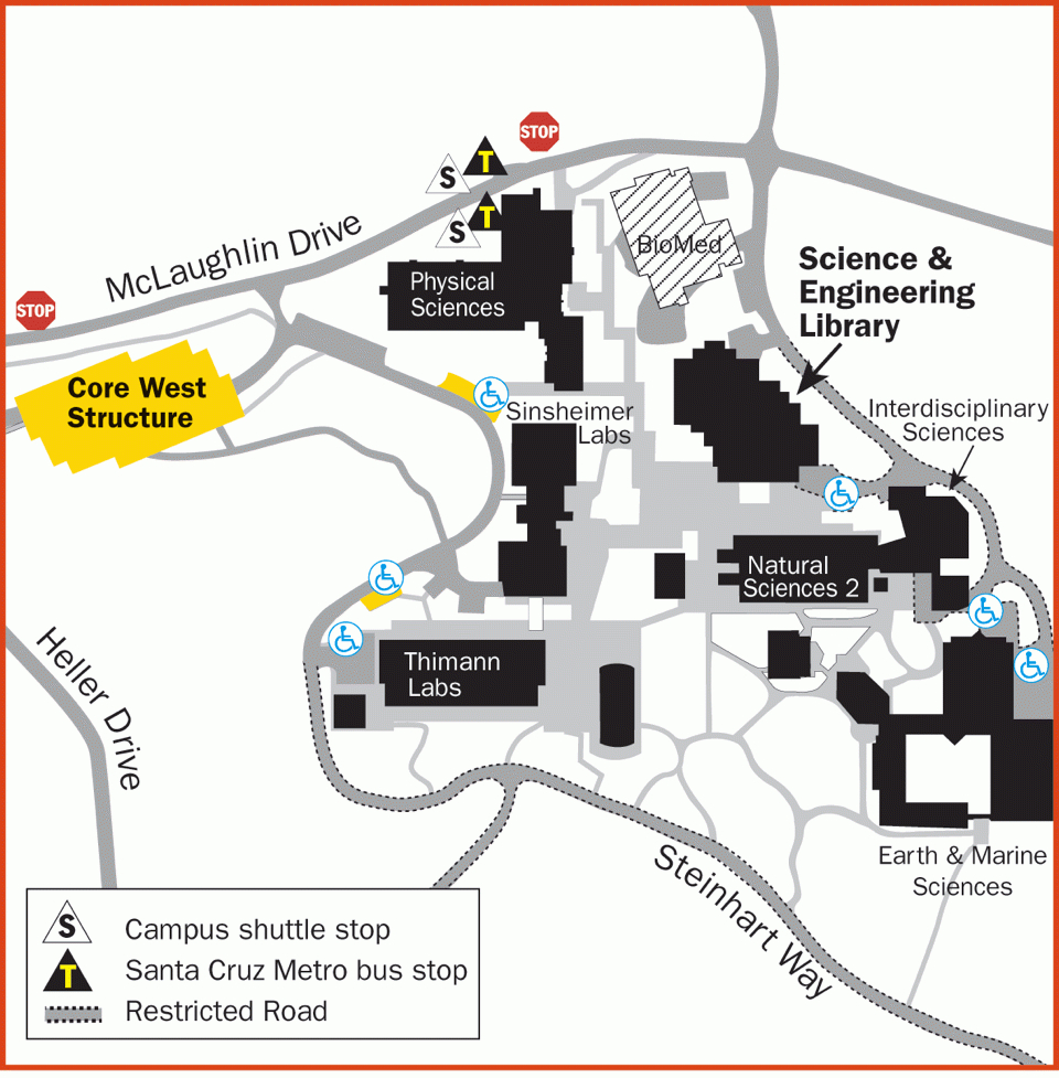 Fermi Regional Workshops - University Of California, Santa Cruz - University Of California Santa Cruz Campus Map