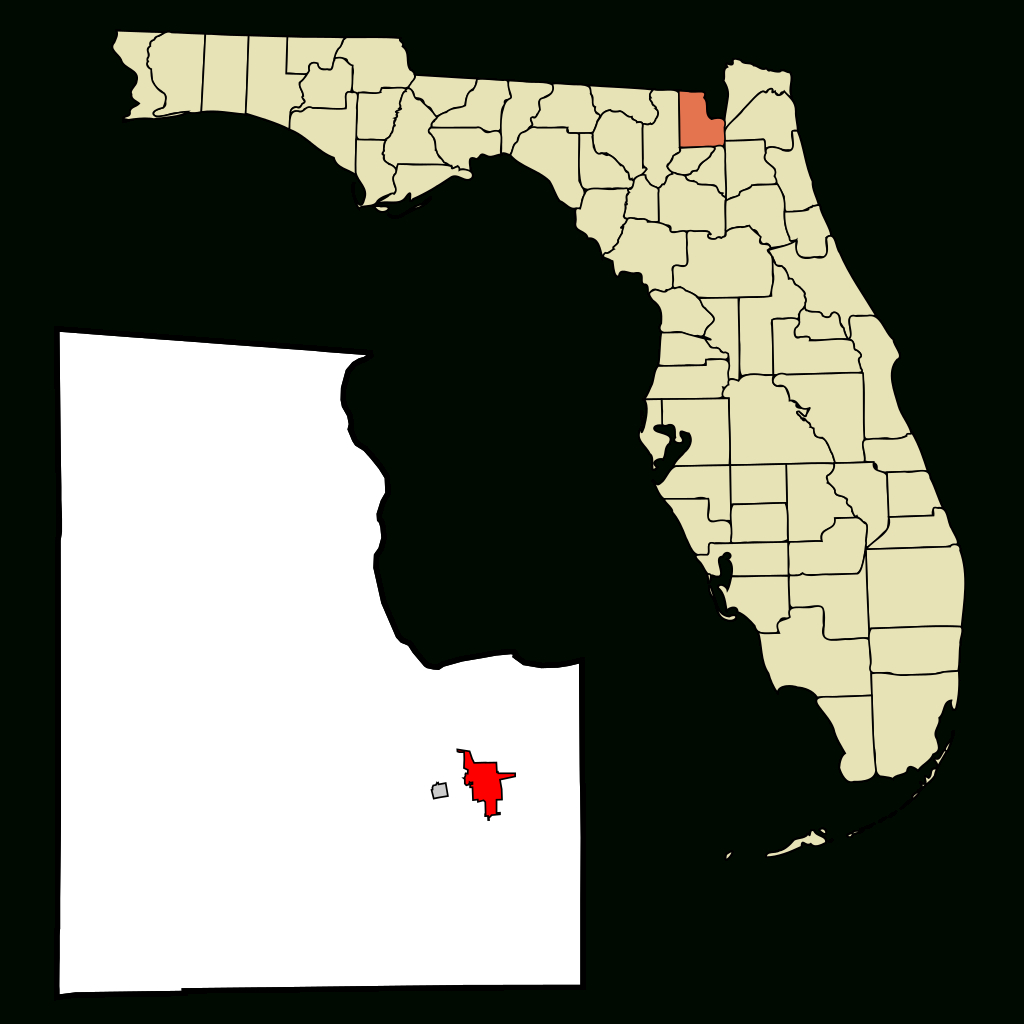 Fichier:baker County Florida Incorporated And Unincorporated Areas - Macclenny Florida Map