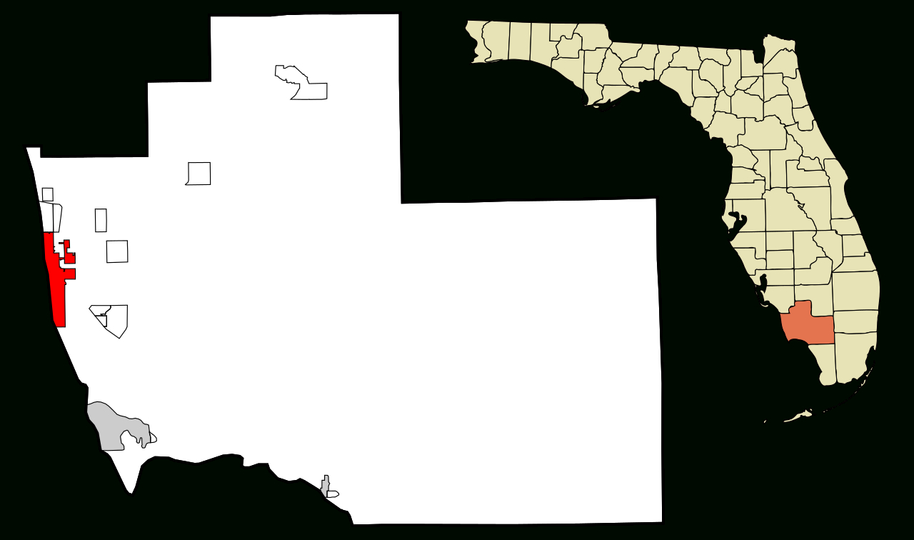 Fichier:collier County Florida Incorporated And Unincorporated Areas - Collier County Florida Map