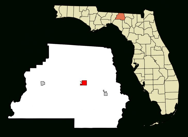 Fichier:madison County Florida Incorporated And Unincorporated Areas ...