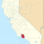 Fichier:map Of California Highlighting Ventura County.svg — Wikipédia   Ventura California Map