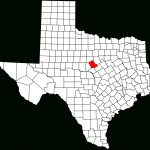 Fichier:map Of Texas Highlighting Comanche County.svg — Wikipédia   Comanche County Texas Map