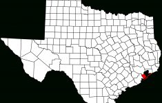 Fichier:map Of Texas Highlighting Galveston County.svg — Wikipédia - Texas Galveston Map