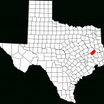 Fichier:map Of Texas Highlighting Trinity County.svg — Wikipédia   Trinity County Texas Map