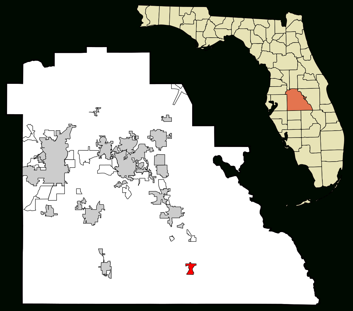 Fichier:polk County Florida Incorporated And Unincorporated Areas - Frostproof Florida Map
