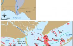 Fig. 1. Map Of Apalachicola Bay, Showing The Location Where The - Where Is Apalachicola Florida On The Map