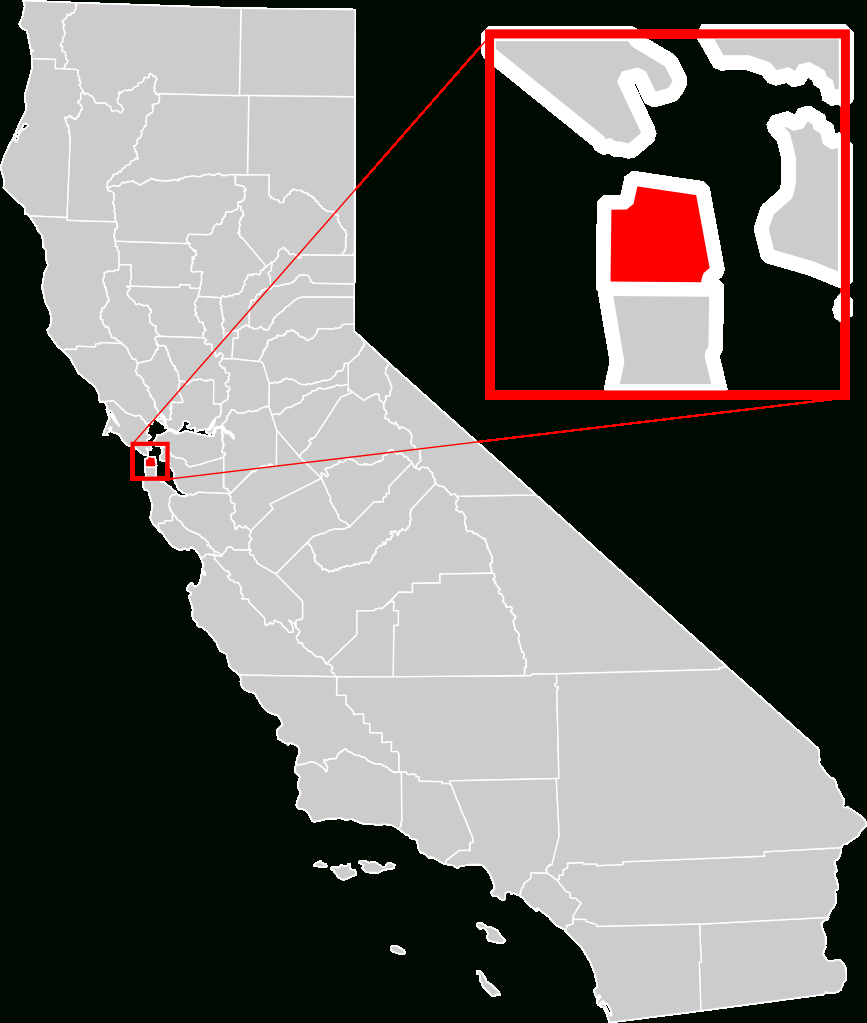 File:california County Map (San Francisco County Enlarged).svg - Valencia California Map