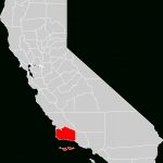 File:california County Map (Santa Barbara County Highlighted).svg   Map Of California Showing Santa Barbara