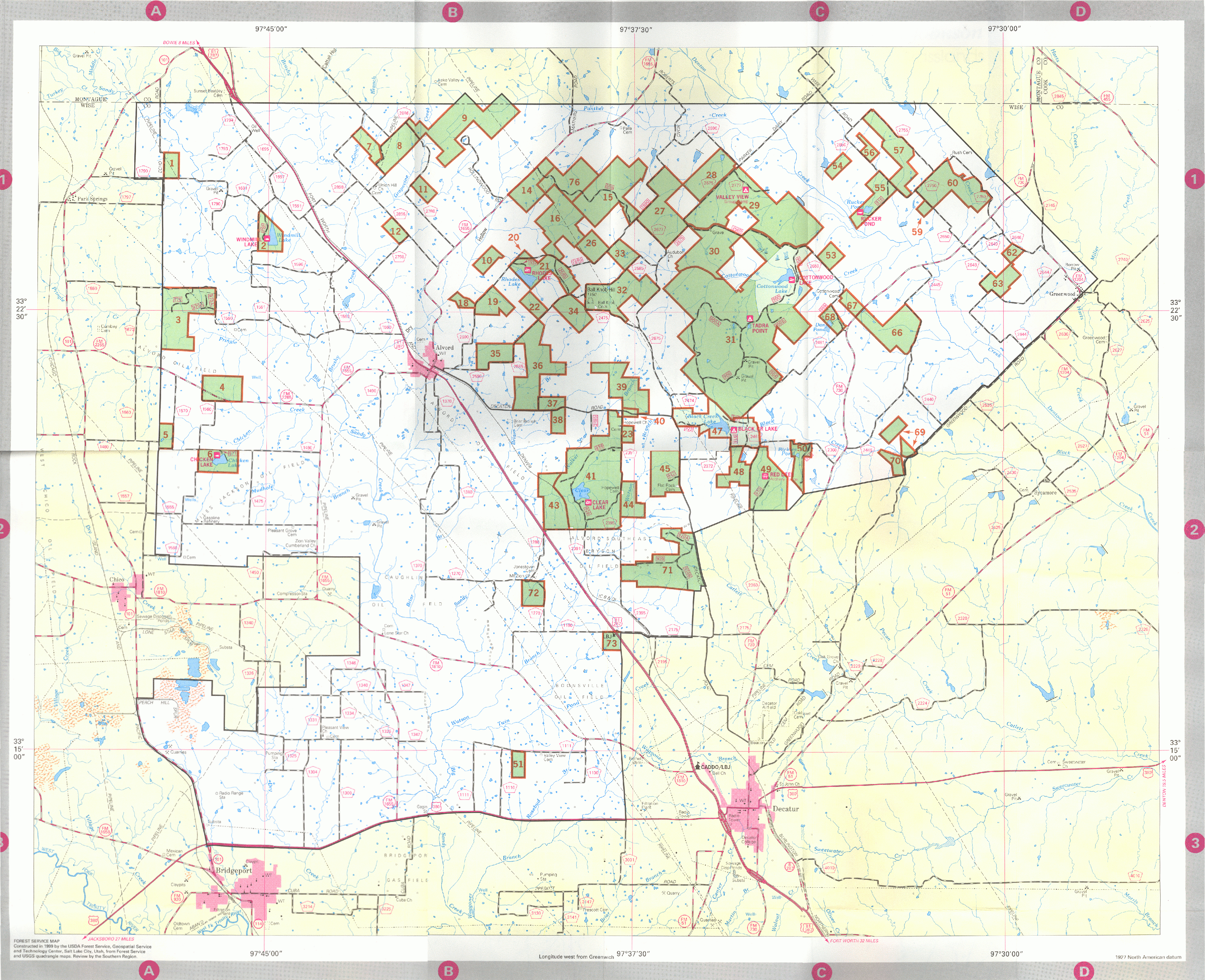 File:lbj Grasslands Map.gif - Wikimedia Commons - Texas Public Hunting Map