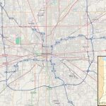 File:location Map Indianapolis   Wikipedia   Downtown Indianapolis Map Printable