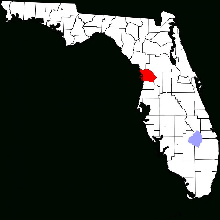 Filemap Of Florida Highlighting Citrus Countysvg Wikipedia Lecanto Florida Map Printable 5144