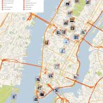 File:new York Manhattan Printable Tourist Attractions Map   Printable Map Of New York City With Attractions