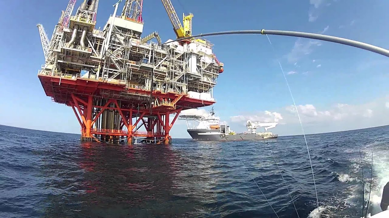 Fishing The Oil Rigs - Youtube - Texas Oil Rig Fishing Map