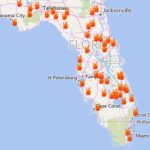 Fl Forest Service On Twitter: "current Active Wildfires 2/20/2017   Current Map Of Florida