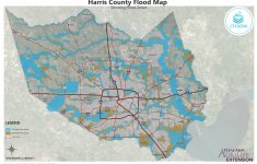 Flood Zone Maps For Coastal Counties | Texas Community Watershed - Houston Texas Flood Map