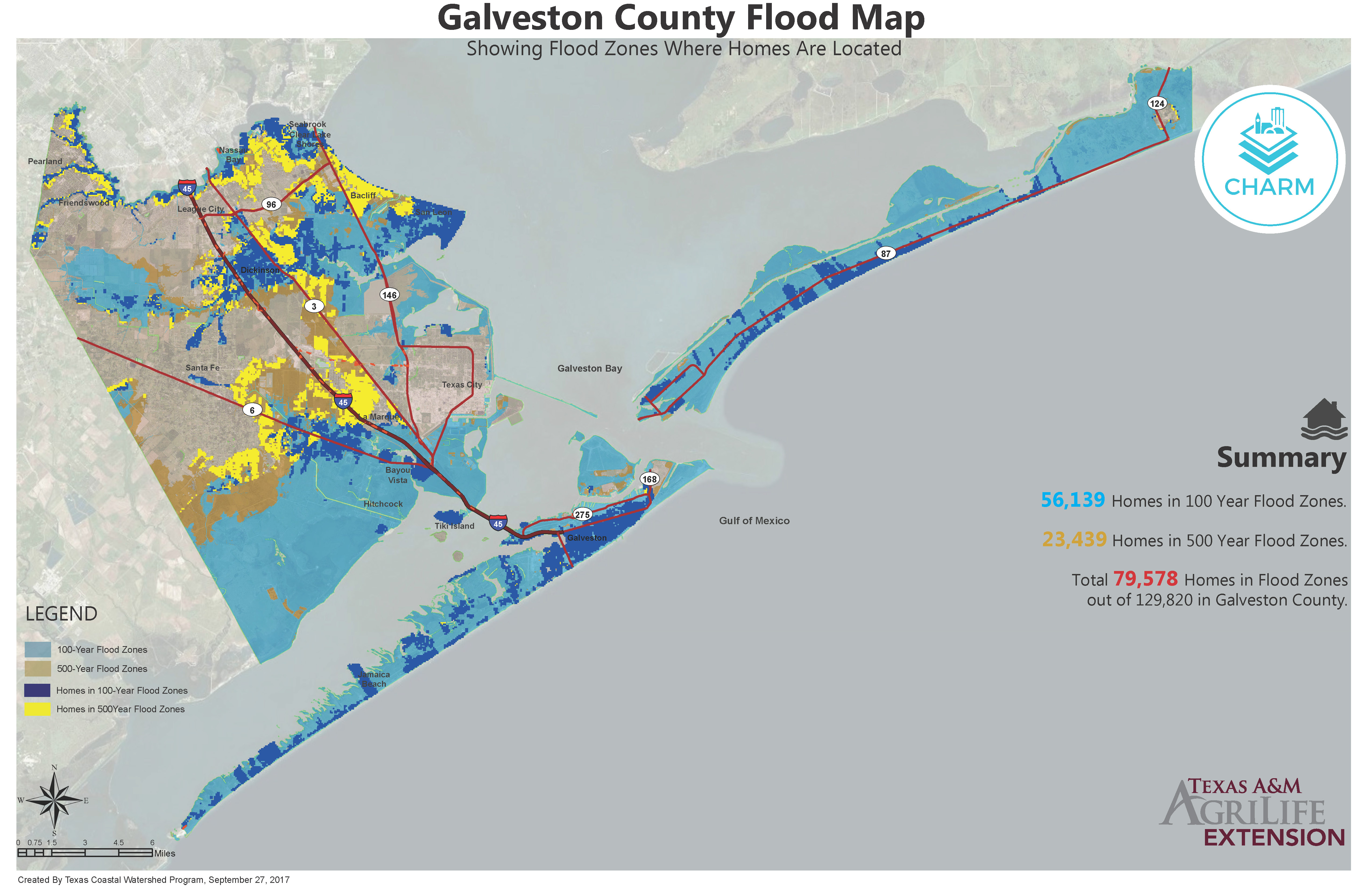 Flood Zone Maps For Coastal Counties | Texas Community Watershed - Texas Flood Zone Map