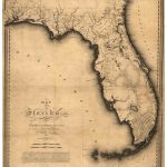 Florida 1823 State Mapvignoles Reprint | Etsy   Florida Old Map