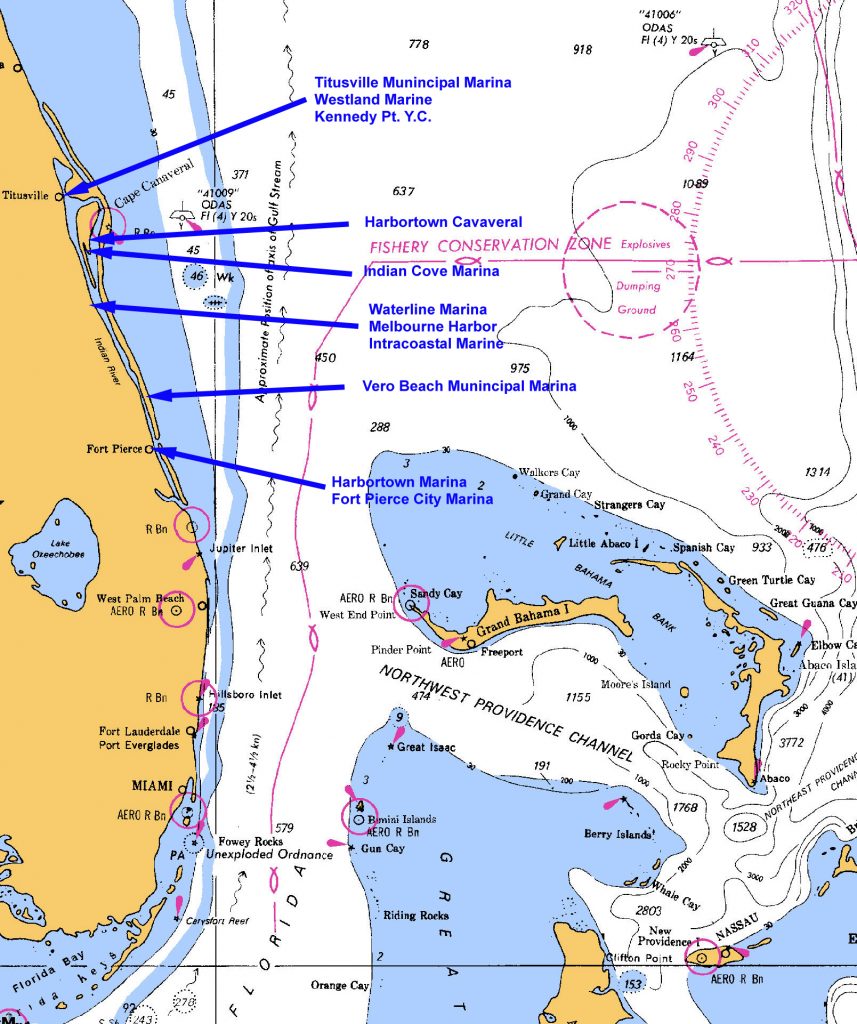 Florida Atlantic Depth Chart Elaterium Ocean Depth Map Florida